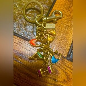 Rainbow Coach Key ring/key chain